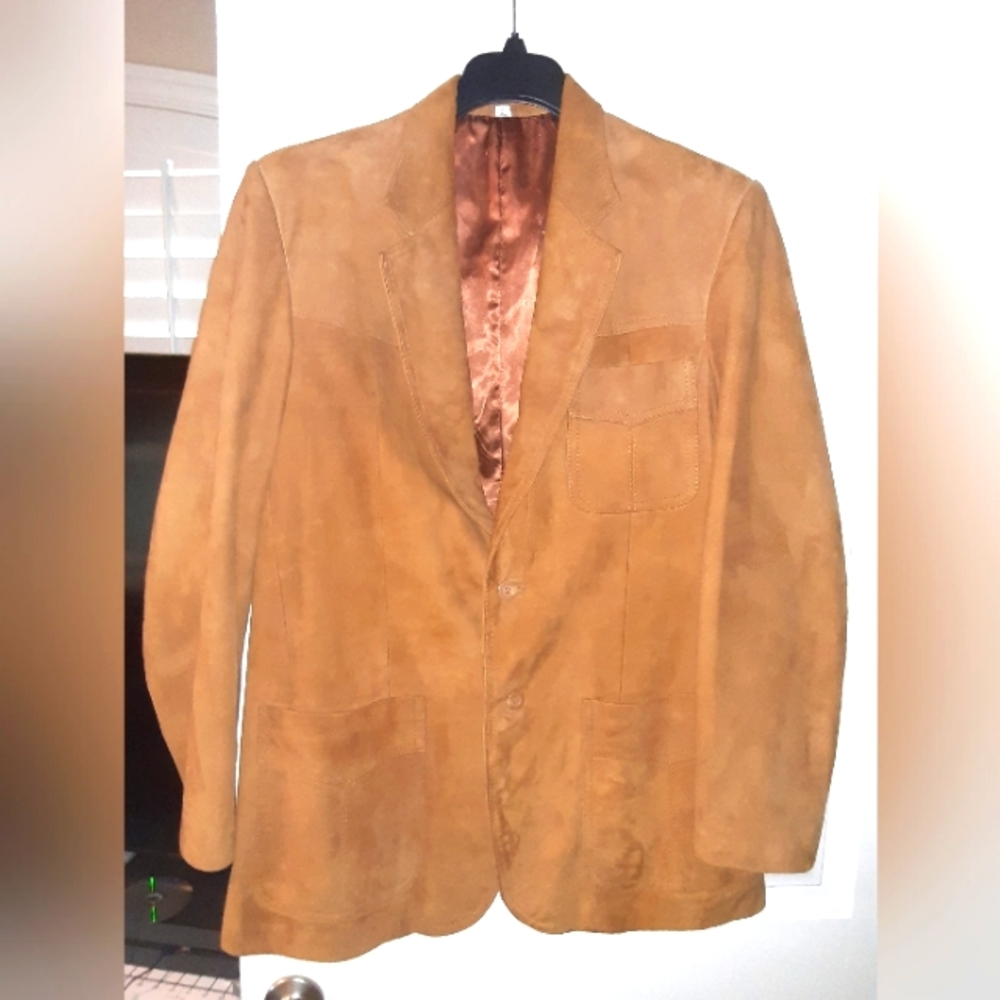 Jas. K. Wilson Suede Sports Jacket